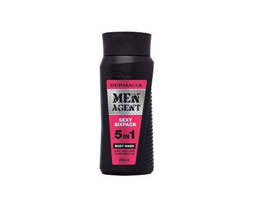 Dermacol sprchový gel pro muže 5v1 Sexy Sixpack Men Agent (Body Wash) 250 ml Dermacol