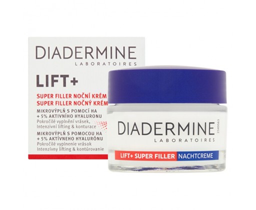 Diadermine Noční krém pro vyplnění vrásek Lift+ Super Filler  50 ml Diadermine