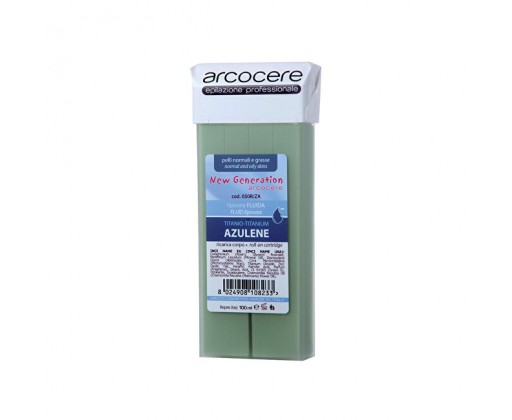 Epilační vosk Professional Wax Azulene Zinc Titanium (Roll-On Cartidge) 100 ml Arcocere