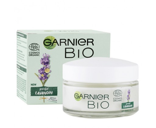 Garnier Denní krém proti vráskám pro všechny typy pleti BIO Lavandin (Anti-Wrinkle Day Care)  50 ml Garnier