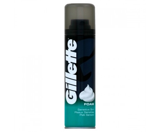 Gillette Sensitive pěna na holení 200 ml Gillette