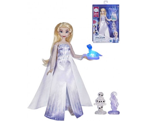 HASBRO Elsiny kouzelné okamžiky Frozen 2 panenka Elsa na baterie Světlo Zvuk Hasbro