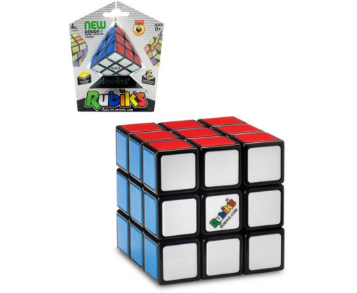 HRA Kostka magická Rubikova originál 3x3x3 dětský hlavolam nový design HRAČKY