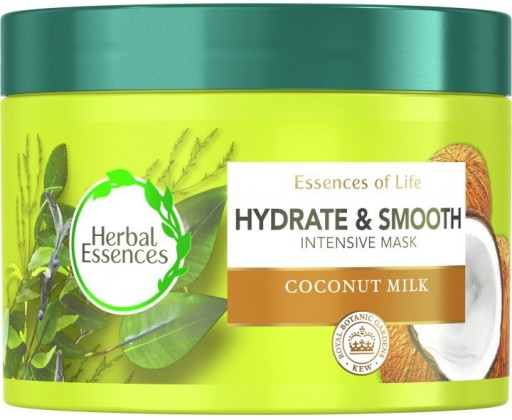 Hydratační a vyhlazující maska pro suché vlasy Coconut milk (Intenstive Mask) 450 ml Herbal Essences