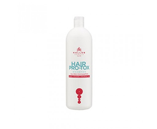 Kallos Hair Pro-Tox regenerační šampon s keratinem a kyselinou hyaluronovou KJMN  1000 ml Kallos