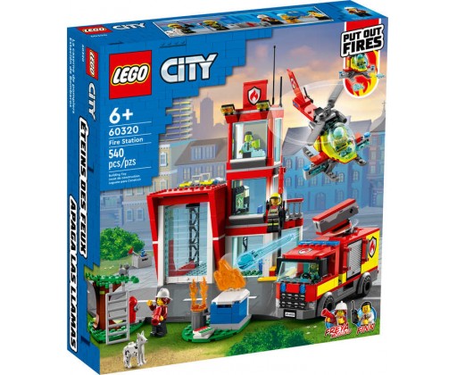 LEGO CITY Hasičská stanice 60320 STAVEBNICE Lego