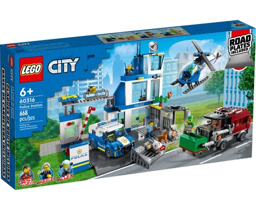 LEGO CITY Policejní stanice 60316 STAVEBNICE Lego