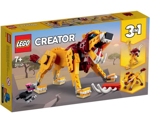 LEGO CREATOR Divoký lev 31112 STAVEBNICE Lego
