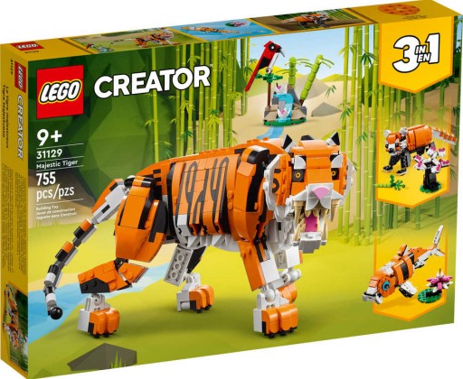 LEGO CREATOR Majestátní tygr 3v1 31129 STAVEBNICE Lego