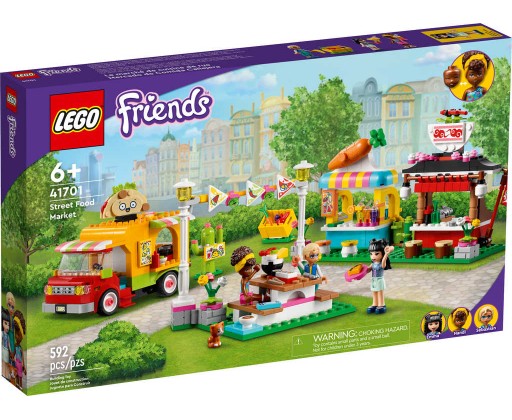 LEGO FRIENDS Pouliční trh s jídlem 41701 STAVEBNICE Lego