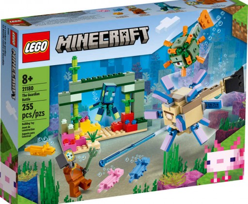 LEGO MINECRAFT Bitva se strážci 21180 STAVEBNICE Lego