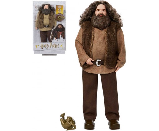 MATTEL HARRY POTTER Rubeus Hagrid panák kloubový s doplňky Mattel