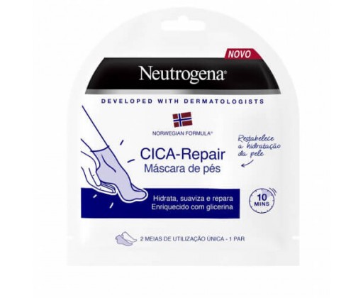 Neutrogena Hydratační maska na nohy CICA-Repair (Foot Mask)  1 pár Neutrogena