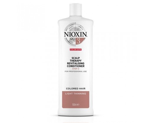 Nioxin Revitalizér pokožky pro jemné barvené mírně řídnoucí vlasy System 3  300 ml Nioxin