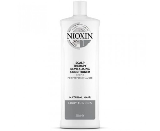 Nioxin Revitalizér pokožky pro jemné mírně řídnoucí přírodní vlasy System 1  1000 ml Nioxin