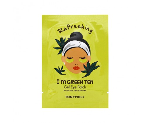 Osvěžující gelové polštářky pod oči I`m Green Tea (Refreshing Gel Eye Patch) 21 ml Tony Moly