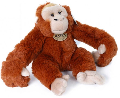PLYŠ Orangutan závěsný 20cm dlouhé ruce Eco-Friendly *PLYŠOVÉ HRAČKY* HRAČKY