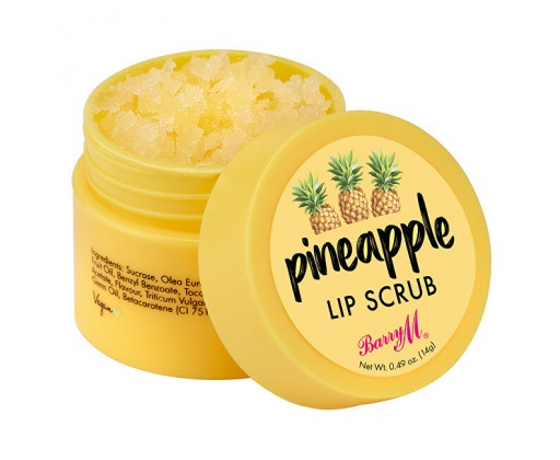 Peeling na rty Ananas (Pineapple Lip Scrub) 14 g Barry M