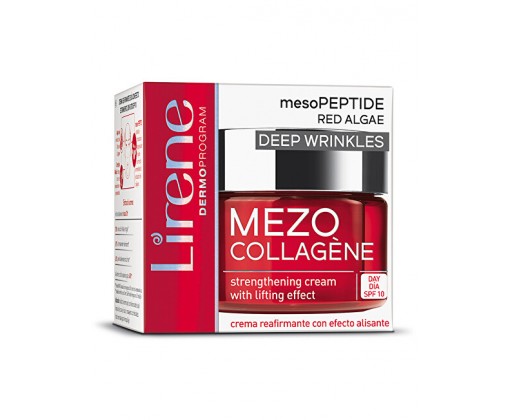 Posilující pleťový krém s liftingovým účinkem Mezo Collagene (Strengthening Cream with Lifting Effect) 50 ml Lirene