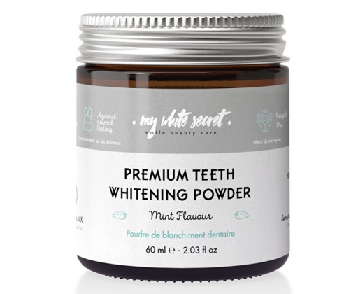 Pudr pro bělení zubů (Whitening Powder) 60 ml My White Secret