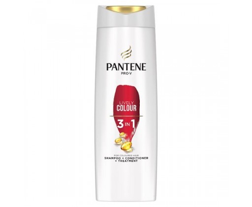 Šampon pro barvené vlasy 3 v 1 Lively Colour (Shampoo) 360 ml Pantene