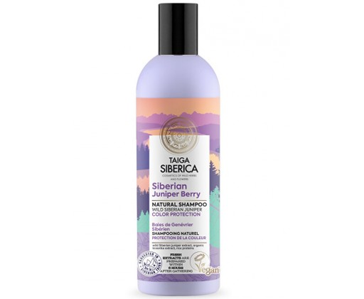 Šampon pro barvené vlasy Sibiřský jalovec Taiga Siberica (Natural Shampoo) 270 ml Natura Siberica