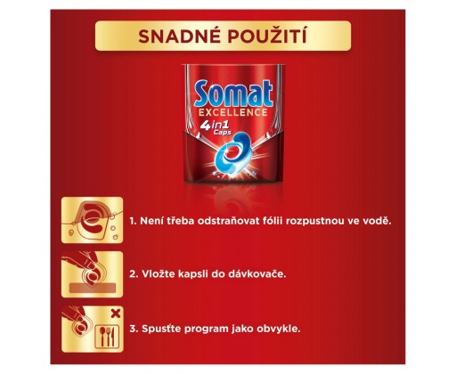 Somat Excellence tablety do myčky  32 ks Somat