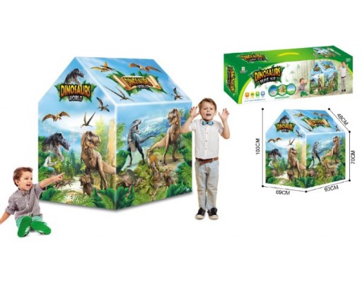 Stan/domeček dinosaurus 103x69x93cm v krabici 54x15x8cm Teddies