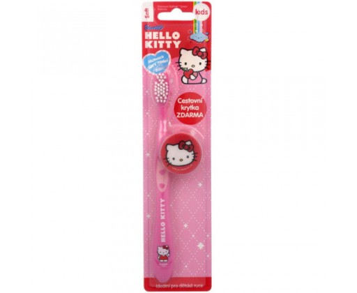 VitalCare zubní kartáček s krytkou Hello Kitty VitalCare