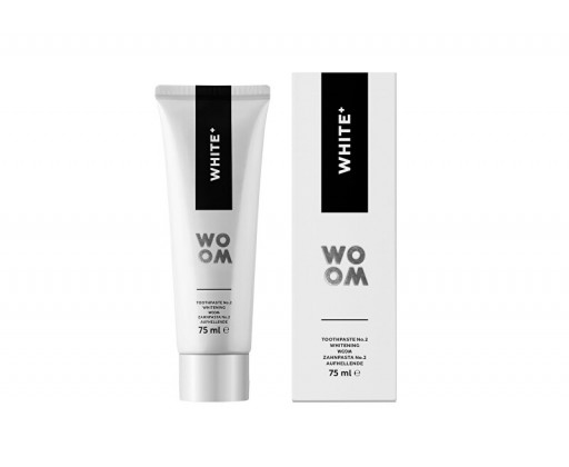 WOOM   Bělicí zubní pasta WHITE+ (Toothpaste No.2 Whitening)  75 ml WOOM