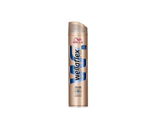 Wella Wellaflex Volume boosting lak na vlasy pro zvětšení objemu a silné zpevnění  250 ml Wellaflex