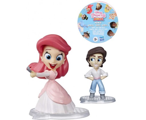 HASBRO Disney Princess Comics set panenka s nálepkou v krabici s překvapením Hasbro