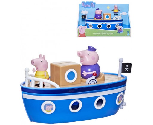 HASBRO Prasátko Peppa Pig Dědečkův parník set se 2 figurkami Hasbro