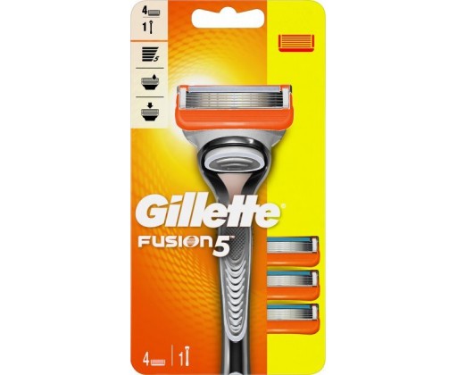 Holicí strojek Gillette Fusion Manual + 4 hlavice Gillette