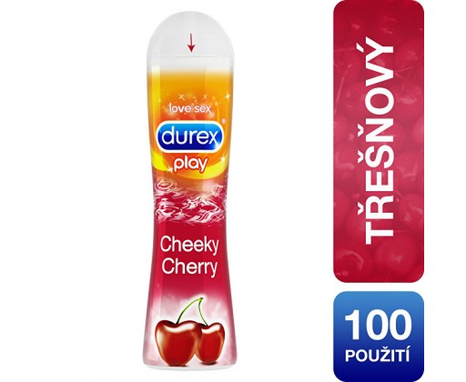 Lubrikační gel Play Cherry  50 ml Durex