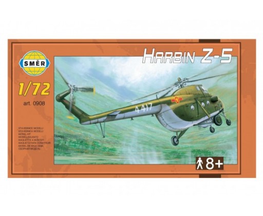 Model Vrtulník Harbin Z-5 v krabici 34x19x5