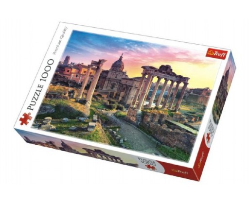Puzzle Řím 1000 dílků v krabici 40x27x6cm Trefl