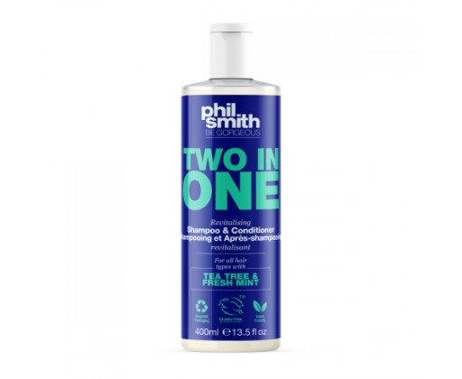 Revitalizační šampon a kondicionér 2 v 1 Two in One (Revitalising Shampoo & Conditioner) 400 ml Phil Smith Be Gorgeous
