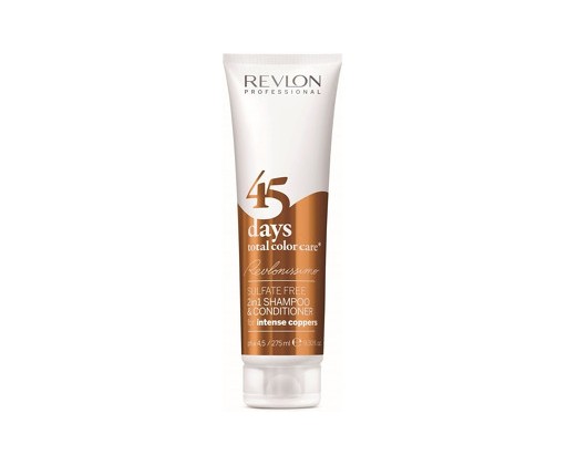 Šampon a kondicionér pro intenzivní měděné odstíny 45 days total color care  275 ml Revlon Professional