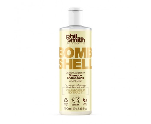 Šampon pro rozjasnění blond odstínu Bombshell (Blonde Radiance Shampoo) 400 ml Phil Smith Be Gorgeous