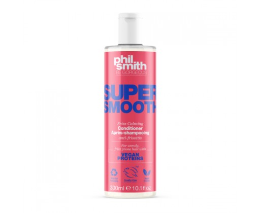 Uhlazující kondicionér pro nepoddajné vlasy Super Smooth (Frizz Calming Conditioner) 300 ml Phil Smith Be Gorgeous