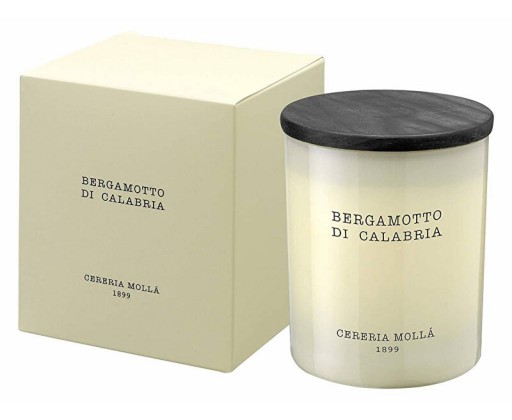 Vonná svíčka krémová Bergamotto di Calabria (Candle) 230 g Cereria Mollá