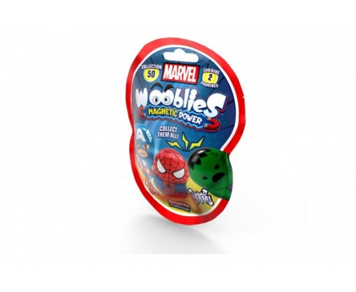 Wooblies - základní balíček kov magnetické postavičky v sáčku 12x16x3cm 12ks v boxu TM Toys