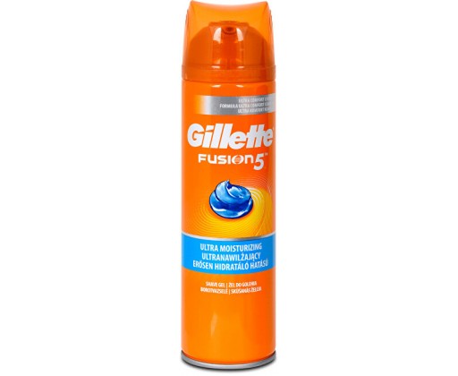 Zvlhčující gel na holení pro citlivou pleť Gillette Fusion5 Ultra Moisturizing (Shave Gel) 200 ml Gillette