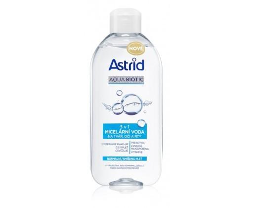 Astrid Aqua Biotic micelární voda 3v1 pro normální a smíšenou pleť 400 ml Astrid