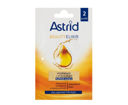 Astrid Beauty Elixir vyživující pleťová maska 2 x 8 ml Astrid