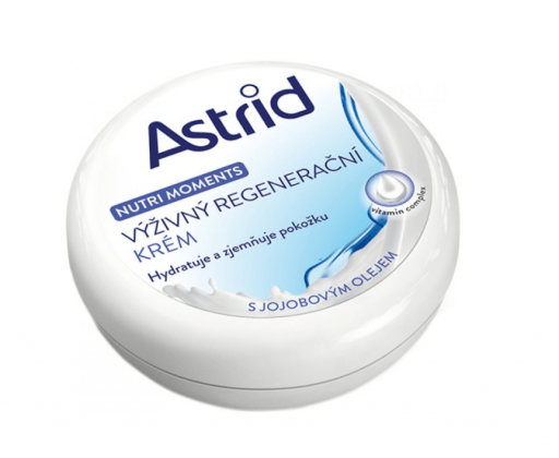 Astrid Nutri Moments výživný regenerační krém s jojobovým olejem 75 ml Astrid