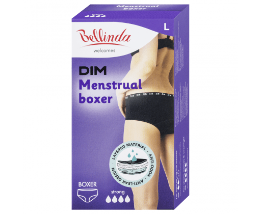 Bellinda menstruační kalhotky strong černé 1 ks