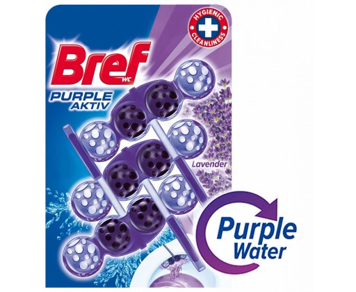 Bref Purple Aktiv Lavender 3 x 50 g Bref