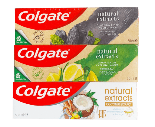 Colgate Naturals Mix TRIO (Lemon
